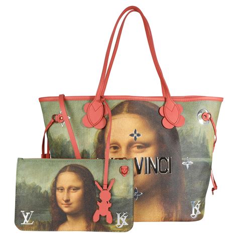 louis vuitton mona lisa bag price|mona lisa jeff koons.